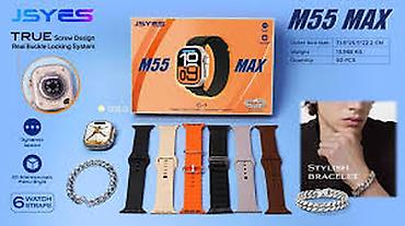 agilli saat: Kateqoriya: Smart saatlar Brend: Jsyes Model: Conbo M55 Max black — 1