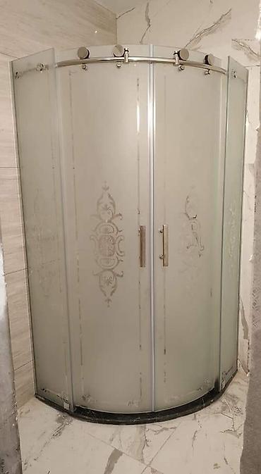 Duş kabinaları, arakəsmələr: Yeni Üstü açıq kabina, Düzbucaqlı, Ödənişli çatdırılma — 11