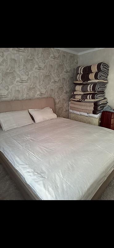 silver kitchen: Спальный гарнитур, Б/у, Двуспальная кровать, Комод, Шкаф, Россия, МДФ, Самовывоз, цвет - Бежевый — 2