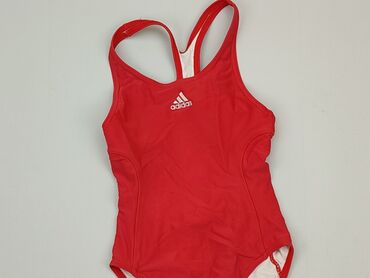 Stroje kąpielowe i kąpielówki: Strój jednoczęściowy, Adidas, 7 lat, 116-122 cm, stan - Dobry