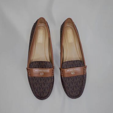 Мокасины и лоферы: Лоферы, 38.5, Michael Kors, Новый, цвет - Коричневый, Самовывоз