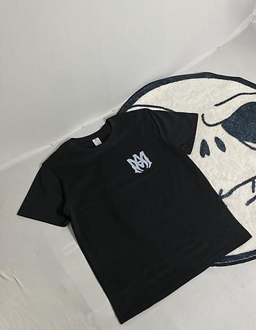 Футболки: Футболка AMIRI, черная - Классический крой с короткими рукавами и — 2