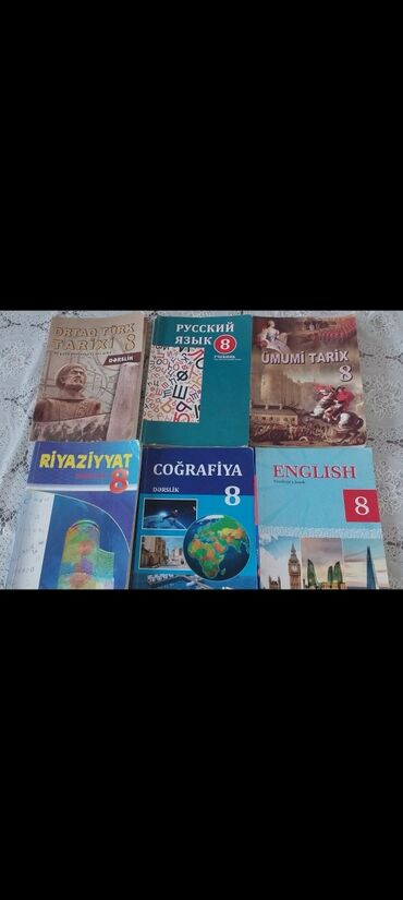 informatika 6 ci sinif pdf: Məktəb dərslikləri dəsti – 8-ci sinif Dəstə daxildir: - Ortaq Türk