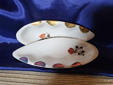 paviljoni forma ideale: Pepeljare jugoporcelan Titov Veles iz 70ih.god. Pepeljare — 5