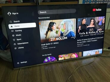 Televizorlar: İşlənmiş Televizor LG Ünvandan götürmə