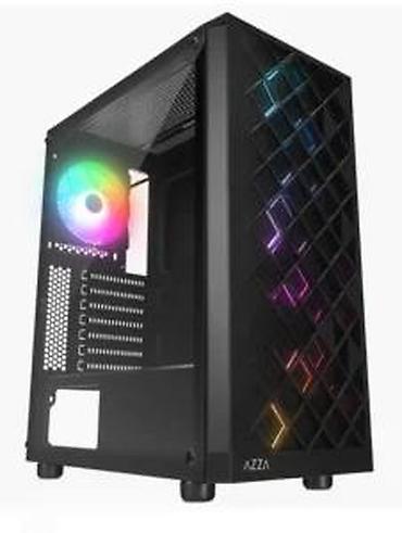 Ostali kompjuterski delovi: PC kućište AZZA – midi tower sa RGB osvetljenjem - Prednja maska sa — 14
