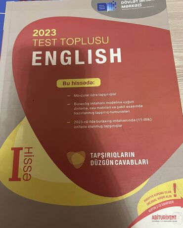 dim kitablari: Ingilis dili dim 2023 yenidir