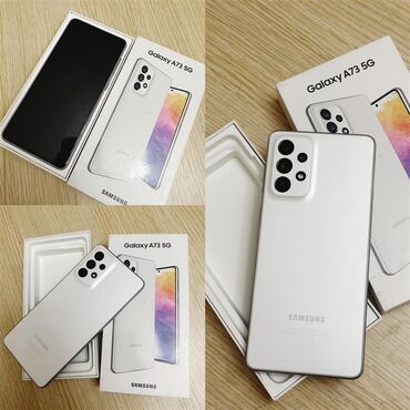 samsung a70 ekran qiymeti: Samsung Galaxy A73 5G, 128 ГБ, цвет - Белый, Сенсорный, Отпечаток пальца, Две SIM карты