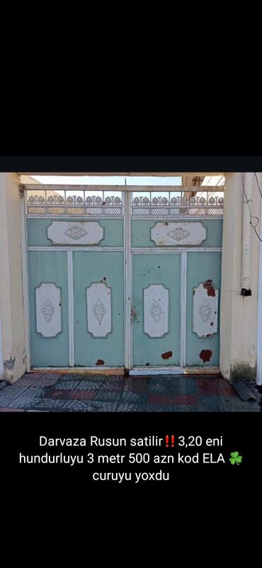 Həyət darvazaları: Darvazalar qapilar şekillerde qiymətler məlumatlar unvan qeyd olunub — 28