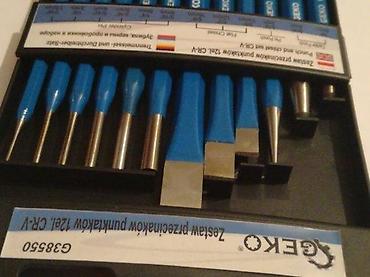 Setovi ručnog alata: Set udarnih šiljaka i dlijeta GEKO – 12 delova - Univerzalni set za — 4