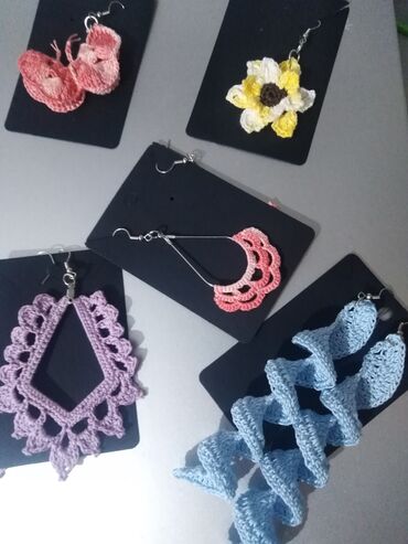 Minđuše: Pirsing, Handmade — 43