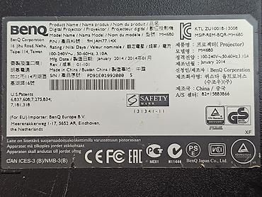 проек: Full HD яркий проектор BENQ M680. Пробег лампы 3311 часов. Сумка и — 7