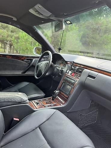 2 el kompresor: Mercedes-Benz E-Class (W210) sedan, gümüşü rəng - Kuzov: 4 qapılı — 7
