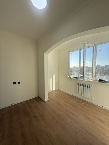 пишпек рабочий городок: 1 комната, 45 м², 106 серия, 6 этаж, Евроремонт