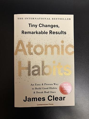 Digər kitablar və jurnallar: Məhsul: Kitab – “Atomic Habits” Təp Təzədir heç oxunmayıb maraqlanan — 1