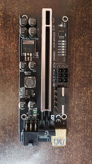 Videokartlar: GPU Riser 010s GPU Riser / PCIe Riser Card satılır. Hamısı işləkdir — 4