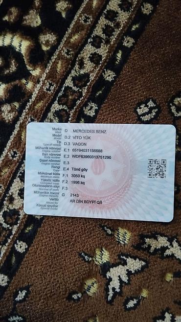 vita maşın: Mercedes-Benz Vito panelvan - Kuzov: uzun baza, 2 sürgülü yan qapı — 6