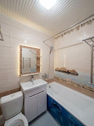 квартира 8микр: 3 комнаты, 62 м², 8 мкр 104 серия, 3 этаж, Свежий ремонт — 8