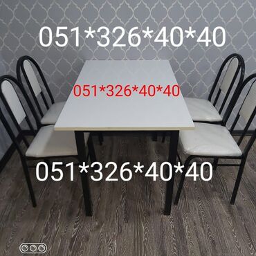 Masa və oturacaq dəstləri: Stol stul masa ve oturacaq destleri Tek-Tek ve Komplekt Wekilde — 18