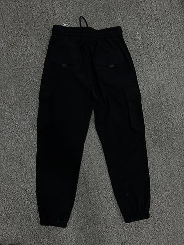 карго штаны: Мужские брюки, XL, 2XL, 3XL, Новый, цвет - Черный, Самовывоз — 2