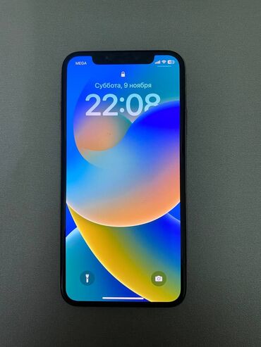 айфон 6 баткен: IPhone X, Колдонулган, 64 ГБ, Ак, 74 %