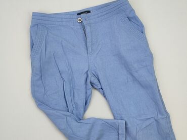 błękitna bluzki: 3/4 Trousers, Atmosphere, M (EU 38), condition - Good
