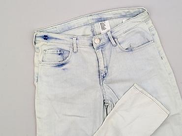 dresy lidl: Spodnie jeansowe, H&M, 14 lat, 164, stan - Bardzo dobry — 1