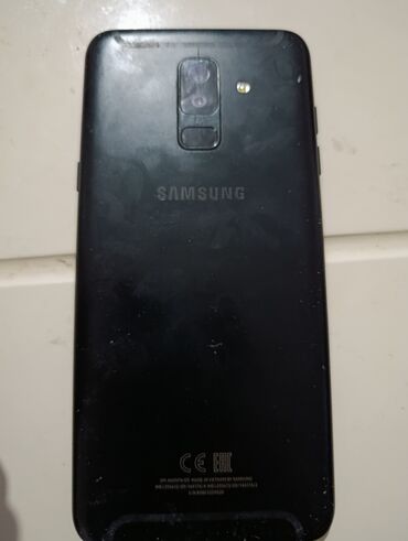 samsung tab 10 1: Samsung Galaxy A6 Plus, 32 GB, rəng - Qara, İki sim kartlı