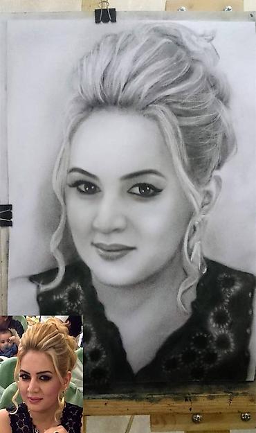 partret: Portret və Rəsm əsərlərinin sifarişi Sevdiklərinizi ən gözəl və ən — 6