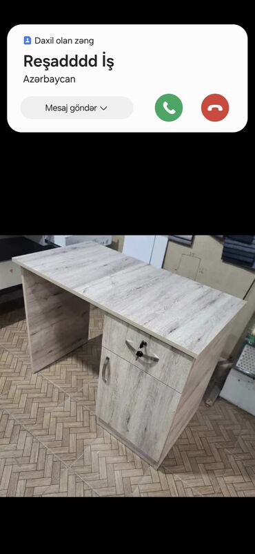 Ofis dəst mebeli: Parta tek neferlik 50/60 sm 28 azn Parta iki neferlik 100/50 sm — 17