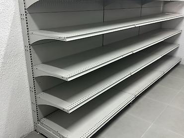 Соода жабдуулары: Металлический торговый стеллаж для магазина - Конструкция: модульная — 3