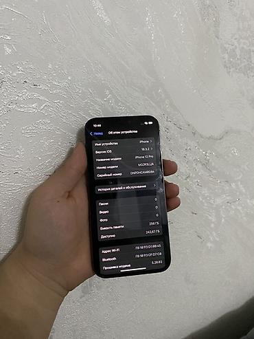Мобильные телефоны и аксессуары: IPhone 12 Pro, Б/у, 256 ГБ, Matte Space Gray, 77 % — 4