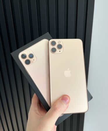 ayfon 4es: IPhone 11 Pro Max, 256 ГБ, Золотой, Face ID