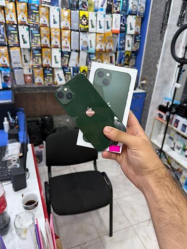 айфон 5 с: IPhone 13, 128 ГБ, Зеленый, Face ID — 1