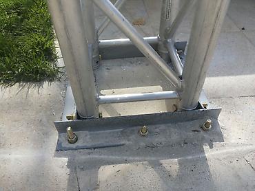 Metal fermalar: Alüminium Səhnə Truss Sistemi və Səhnə Platforması (İcarə / Kirayə) — 4