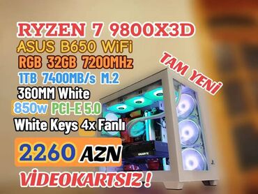 windows 7: 2000AZN Keyssiz və Qida Bloksuz və Sistemə Yığılmadan olan Qiymətdir!
