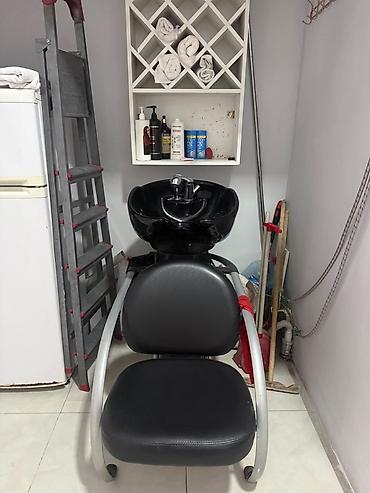 hədiyyə kisi ucun: Salon üçün yuma bölməsi – inteqrə lavabolu və kreslolu komplekt - — 1