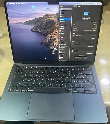usb: Apple MacBook Air (M4) – Midnight rəng Şəxsi istifadədə olub. Demək — 1