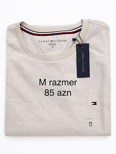 Köynəklər: Original tommy hilfiger t shirt hamsi M olcu biri 85 azn real ve — 1