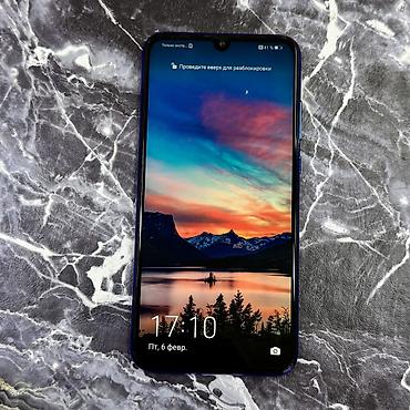 Honor: Honor 20 Lite, Б/у, 128 ГБ, цвет - Синий, 2 SIM — 2