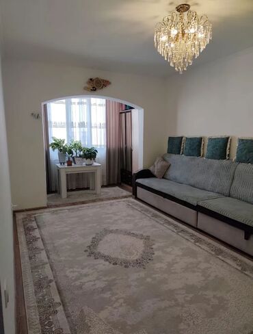 ыссык куль комнаты: 1 бөлмө, 44 кв. м, 106-серия жакшыртылган, 9 кабат, Евроремонт