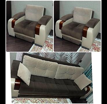Digər mebel: XeyaleDivan ve 2kreslo bir yerde 330m Divan altı bazalidi Açılır Ünvan — 1