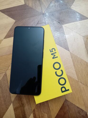 sadə nokia telefonları: Poco M5, 128 GB, rəng - Qara, Barmaq izi, Sənədlərlə, Zəmanət