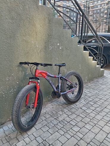 qalın teker velosiped: İşlənmiş Şəhər velosipedi 29", sürətlərin sayı: 32
