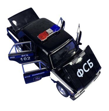 радиоуправляемые модели: Модель автомобиля Жигули Полицейский (ФСБ) [ акция 50% ] - низкие
