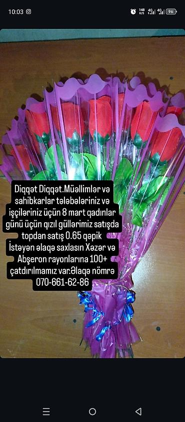 bayraq lent: 8 Mart beynəlxalq qadınlar günü üçün qızıl güllərimiz Məhsul: - — 1