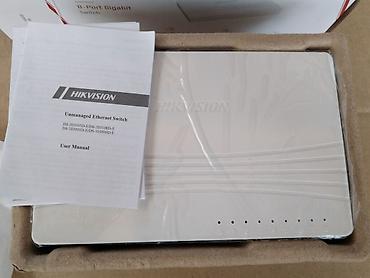Модемы и сетевое оборудование: HUB Switch HIKVISION DS-3E0508D-E 8-port 10/100/1000Mbps Новый Цена — 6
