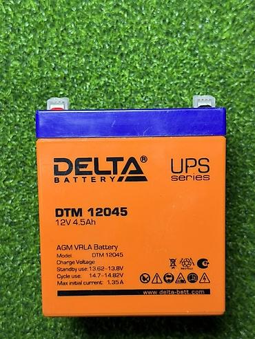 Аккумуляторы: Аккумуляторная батарея DELTA Battery DTM 12045 (UPS series) - Тип — 2