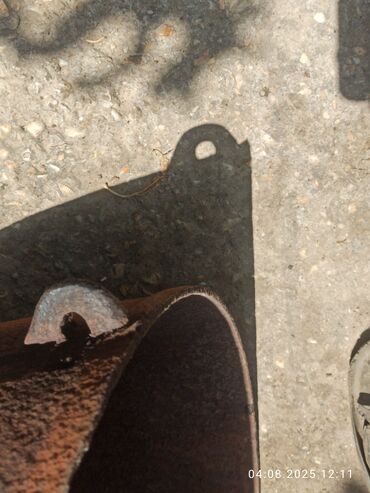 Aş qazanı: İşlənmiş, Aş qazanı, rəng - Boz, Çuqun, 30 sm, SSRİ — 5