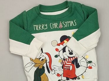 sweterek niemowlęcy biały: Bluza, Disney, 0-3 m, stan - Idealny